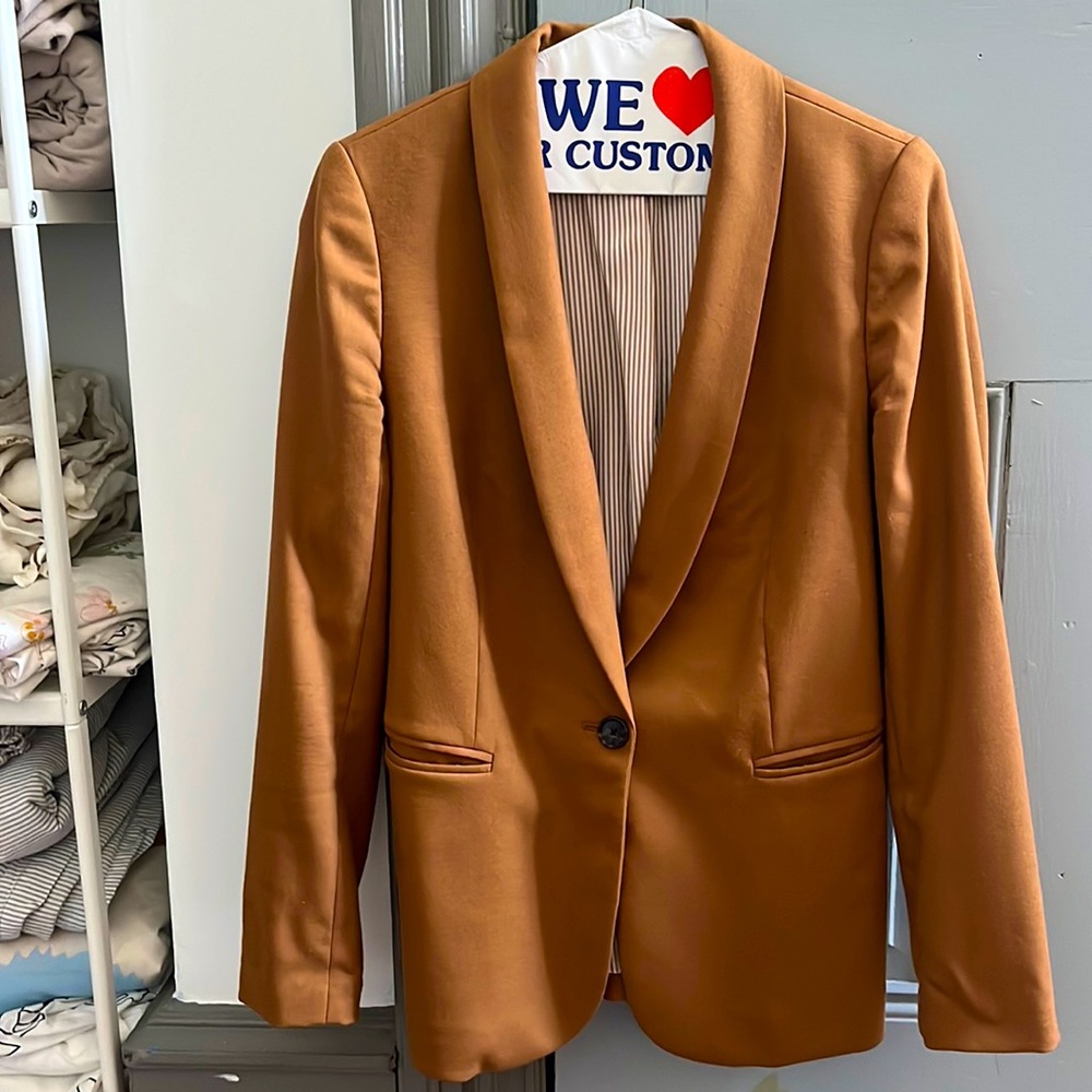 J. Crew parke blazer camel